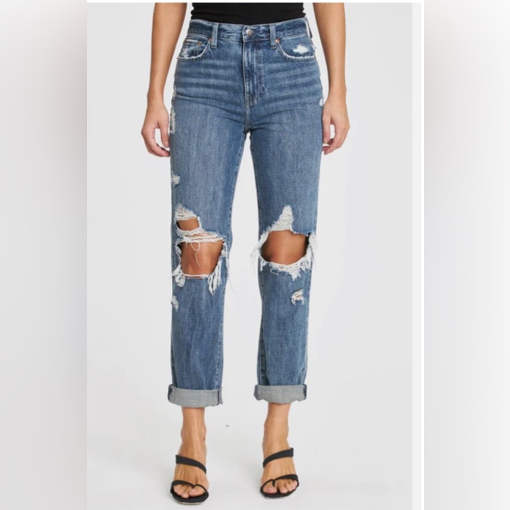 Pistola Presley High Rise Vintage Distressed 90's Jean.